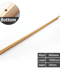 Long Cabinet Door Handle 1000mm Brushed Gold Or Silver Aluminum Cupboard Pulls For Kitchen Cabinets Wardrobes And Dressers