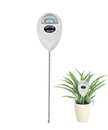 Soil Moisture Meter For House Plants And Outdoor Use No Battery Needed Fast Accurate Readings From A Hygrometer Moisture Sensor next to plant