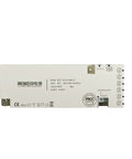 Ultra Thin 12V and 24V Wardrobe Cabinet Light Power Supply Transformer Drive With Induction Switch for Seamless Lighting Upgrade Including Two Meter Wire, white power supply unit.