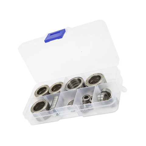 Xmaxx 6S 8S 1 Of 5 Stainless Steel Truck Ball Bearing Kit With Plastic Box Easy Installation High Precision RC Accessories in organizer box
