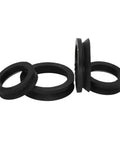 Durable NBR O-Ring Sealing Kit for Rotary Shafts, industrial-grade grooved gaskets for extreme conditions, set of 10 pieces.