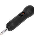 Presets Torque Wrench With S2 Bit Set 0.2 To 1.2 Nm Range And Accurate Torsion Control For Delicate Electrical Assembly, showing black ergonomic handle and adjustable torque settings.