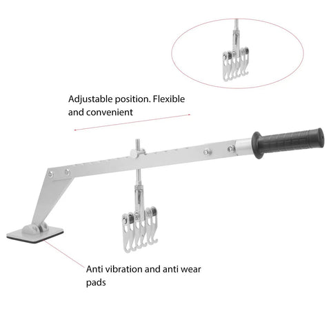 Car Dent Repair Tool Kit With Aluminum Alloy Dent Puller Set adjustable handle and anti-vibration pads