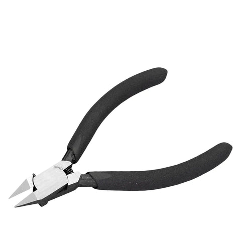 Precision Model Cutter Pliers for Puzzle Building, Diagonal Nippers Wire Cutter Set with contoured grips, high carbon steel