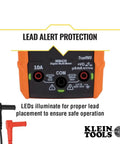 Auto Ranging TRMS Digital Multimeter MM420 Pro Grade with 10A ports and lead alert protection details