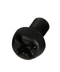 100 Pcs Nylon Hex Spacer Kit M2 M3 M4 With Male And Female Round Head Spacers, 0.5mm Thread Pitch, 6mm, 8mm, 10mm, 12mm Lengths For DIY Electronics, Projects, And Furniture Assembly black nylon spacer close-up