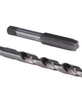 12.0x1.25 Tap And Drill Set With 27 64 Inch Drill Bit Pro Grade High Carbon Steel Plug Tap For Hand Threading Precise Threads