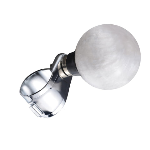 Steering Wheel Spinner Knob Power Booster For Easy One Hand Drive Suicide Knob Grip With Billiards Ball Style Handle Smooth Turn Helper