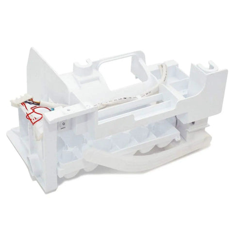Genuine OEM Water Inlet Valve Assembly for Refrigerators Repair Part, Beefy LG Compatible Valve, white plastic assembly