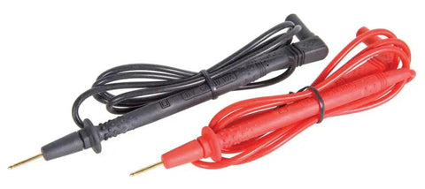 Red and black testing probes for Digital Multimeter With Auto And Manual Ranging And Non Contact Voltage Detection 6000 Count LCD Capacitance