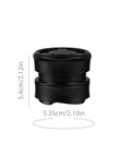 Premium Gravity Coffee Distributor And Espresso Leveler For Portafilter Automatic Ground Spreader Barista Essential Tool Buttery Smooth Extraction 53 Mm black coffee distributor with size dimensions