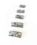 Metal Cardan Joint Gimbal Coupling Shaft For Motor Connector Universal Joint Model Part Fits 2.3-3mm Hole Size arranged in different sizes.