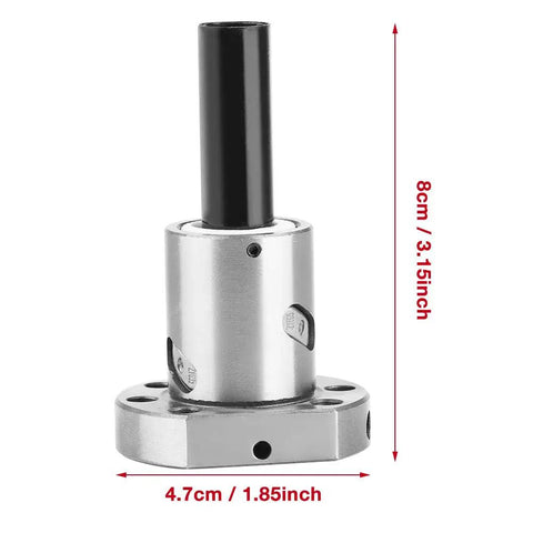 SFU1605 Ball Screw Kit With Ball Nut For RM1605 Conversion, 8cm height, steel construction