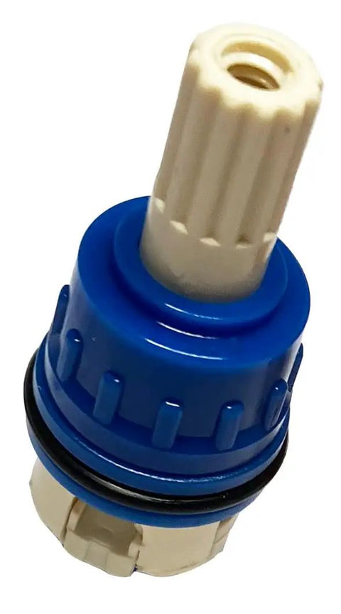 Replacement Faucet Cartridge Kit Fits 910 031 And 910 032 Hot And Cold For Kitchen Or Bathroom Faucets, blue and white cartridge
