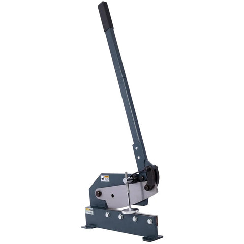 Heavy Duty 12 Inch Sheet Metal Shear, Tough As Nails Manual Cutting Tool That Chews Through Steel Bars And Rods Like Butter With A Solid Steel Frame For Fast Shop Projects