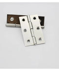 Rotating Concealed Hinge Set 20 Pack 1.5 Inch Stainless Steel Folding Butt Cabinet Hinges for Doors and Cabinets shown in close-up.