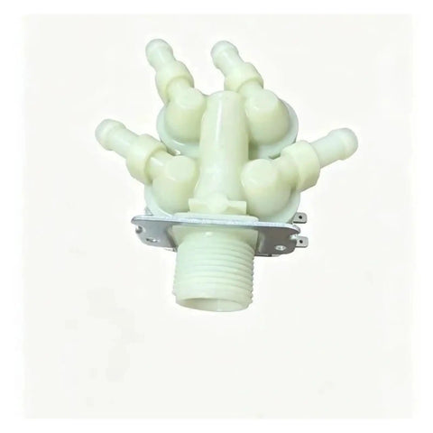 Premium 5220FR2008Y Water Inlet Valve Compatible With Washing Machines DC12V 4-Port Outlet NPT Thread Replacement Part For Smooth Flow And Easy Install