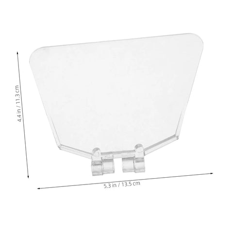4 Pack Transparent Eye Shield Replacement For Bench Grinder And Grinding Machine Safety Guard Durable Eye Protection