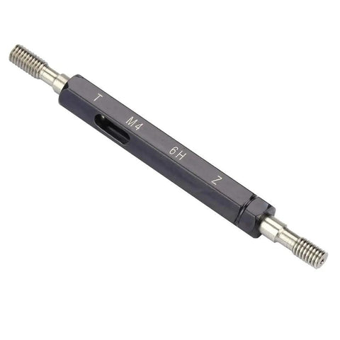 Pro Grade Thread Plug Gauge In Steel For Precise Internal Thread Measurement M4x0.7 Taper Shank Under 100mm And Double Screw