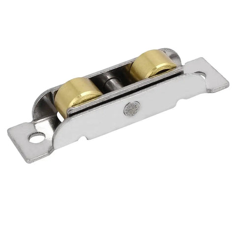 Heavy Lifter Double Roller Sliding Window Pulley Wheels 30kg Capacity smooth stainless steel roller with brass wheels for doors.