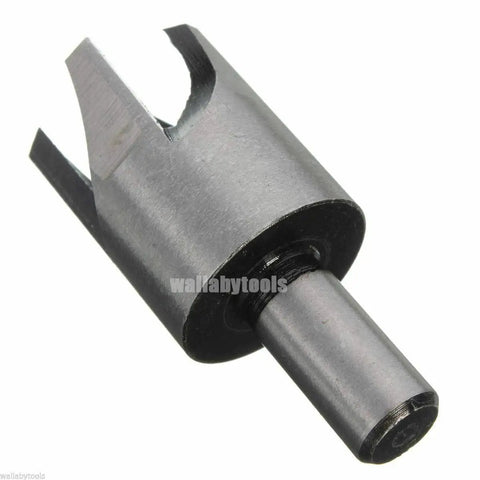 High Grade Eight Piece Woodworking Drill Bit Set For Cutting Precise Straight And Tapered Tenon Plugs with sharp-edged bit