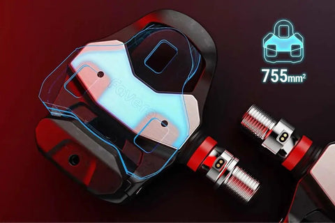Assioma Pro RL-1 Power Meter Pedals For Look Keo With ±1% Accuracy, ANT+ And Bluetooth Connectivity, 755mm² detail close-up