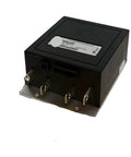 Heavy Duty 24 Volt 300 Amp DC Motor Speed Controller For Golf Carts And Pallet Trucks, solid black with terminal connectors.