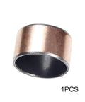 Heavy Duty 30mm Sleeve Bearing 34mm Od X 20mm Length Oilless Bushing Bronze Core For Machines round bronze bushing on white background.