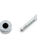 Eyelet Hand Setter Size Six (3/16 Inch) With Base and Ram for Kydex Leather and Fabric Projects, DIY detail view