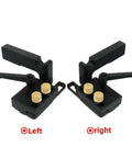 Heavy Duty Aluminum Miter Track Stop With Smooth Sliding T Slot Locking Bar For Accurate Table Saw And Router Bench Cuts, right and left side