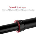 Sealed structure of top lever dropper seatpost for mountain bikes, waterproof and dustproof, 410mm long with 125mm travel
