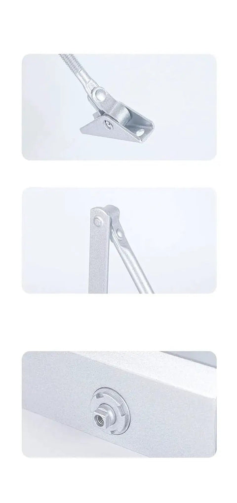 Square Automatic Hydraulic Door Closer For Medium Doors 45 To 65 Kg Load Fits 600 To 900 Mm Wide Panels Smooth Auto Closing Details