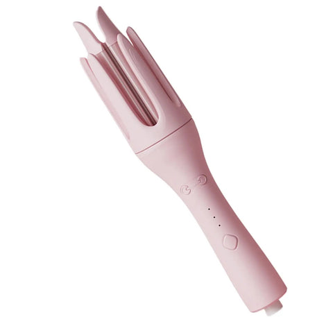 Go To Auto Curling Iron For Quick Pretty Curls Space Saving 32mm Ceramic Barrel Negative Ion Technology
