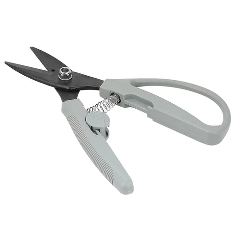 Heavy Duty Sheet Metal Snips And Tin Snips Wire Cutter With Precision Blades And Safety Lock And Non Slip Grip For Busting Through Iron Plates Hella Tough Metal Shears