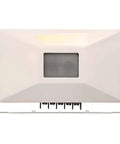 Wired Motion Sensor Door Entry Alert Kit With PIR Sensor And Plug In Door Chime Speaker Easy Self Install For Commercial Use No Electrician Needed Reliable Alerts For Customers And Staff Entry, showing a white PIR sensor unit on a stand.
