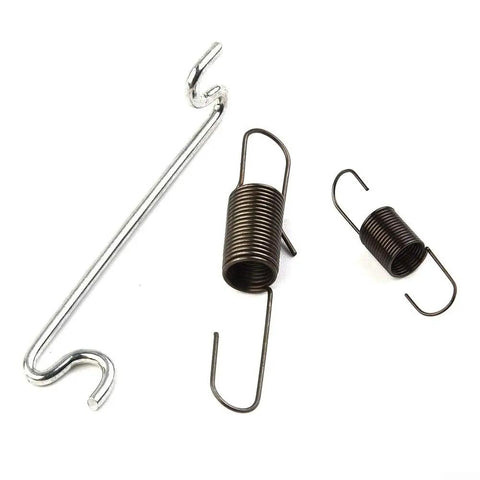 Image of Three Pack Governing Spring For EY20 And RGX2400 Generators Carburetor Linkage Replacement Part with varying sizes.