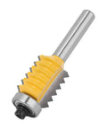 Killer 8 Shank Stile And Rail Router Bit With Hella Smooth Wave Pattern Multi Tooth Blade, alloy core carbon steel, for clean woodwork