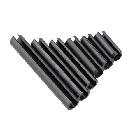 360 Piece Steel Split Spring Dowel Roll Pins Kit Tension Dowels Metal Hardware Assortment For M1.5 M2 M2.5 M3 M4 M5 M6