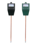 Two Pack Soil Moisture Meters For Houseplants And Outdoor Gardens, Color Coded Dial Hygrometer Test Kit, Easy Read Plant Water Meter, Black And Green