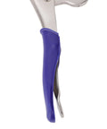 Close-up of the Locking Sheet Metal Clamp 10 Inch With Duckbill Pliers for Auto Repair showing rubber grip handle