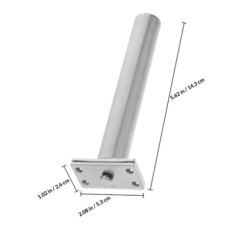 Spring Door Hinge With Adjustable And Auto Self Closing, 5.62in silver finish, built to last, heavy duty chromium finish