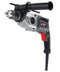 Heavy Duty Hammer Drill Half Inch 7 Amp Dual Speed Built For Tough Jobs In Concrete Wood And Metal With Cast Metal Gear Housing