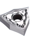 Premium Wnmg0804 Ha H01 Hard Alloy CNC Turning Insert, triangular shape, designed for aluminum working with smart chip breaker.