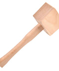 9.5 Inch Beech Wood Mallet For Do It Yourself Woodworking And Leather Craft Projects Handy Carpenter Hammer Solid Wood Hand Tool For Home Use And Kitchen Accessories