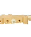 Drop Dead Cool Brass Brake Proportioning Valve Disc Front And Disc Rear Brakes Universal Fit Heavy Duty Racing Design Smooth Stoppin Oem Style Your Whip, showing brass construction and multiple valve connections.