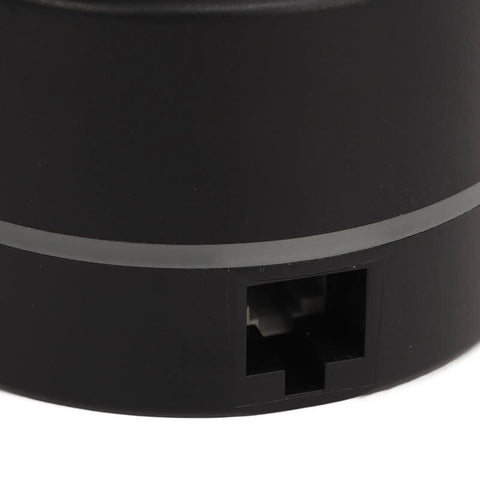 Close-up of USB port on Hands Free USB Barcode Scanner for Retail and Supermarkets, Fast 1D 2D QR Reading, Plug and Play Desktop Reader