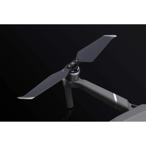 Mavic 2 Low Noise Propellers For Pro And Zoom Drones Replacement Set For Quieter Flight shown attached to drone body