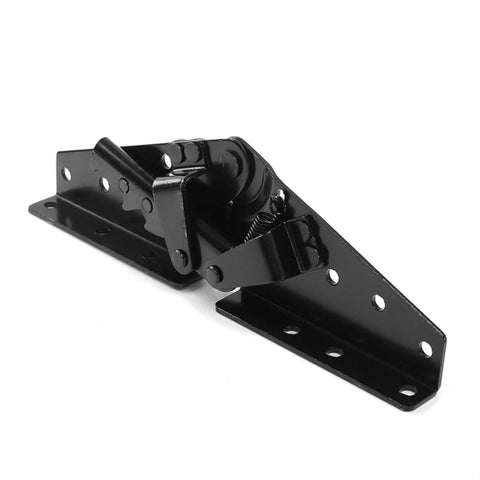 Black Beefy Heavy Duty Folding Bed Lifting Hinge With Three Position Adjustable Mechanism Self Locking Sofa Support