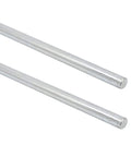 Two Pack 5/8 Inch By 36 Inch Zinc Plated Steel Rods For Axle Shafts On Hand Trucks Dollies Wagons And Wheelbarrows, cold rolled