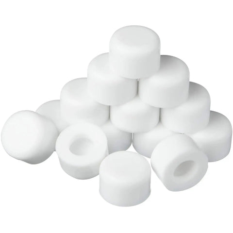 15 Pcs Door Stop Tips Replacement Caps 0.32 Inch Universal Rubber Bumper Stud Tips For Baseboard And Wall Mount Door Stops White, Keep Walls And Floors Looking Fresh, Easy Fit And Built To Last